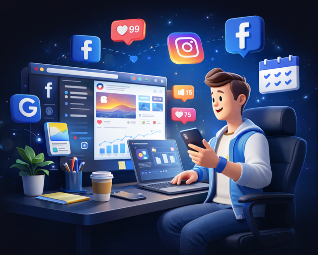 Manejo de redes sociales en Puerto Rico para negocios